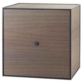 Audo Frame 49 Med Dør og Hylde 42x49x49 Røget Eg